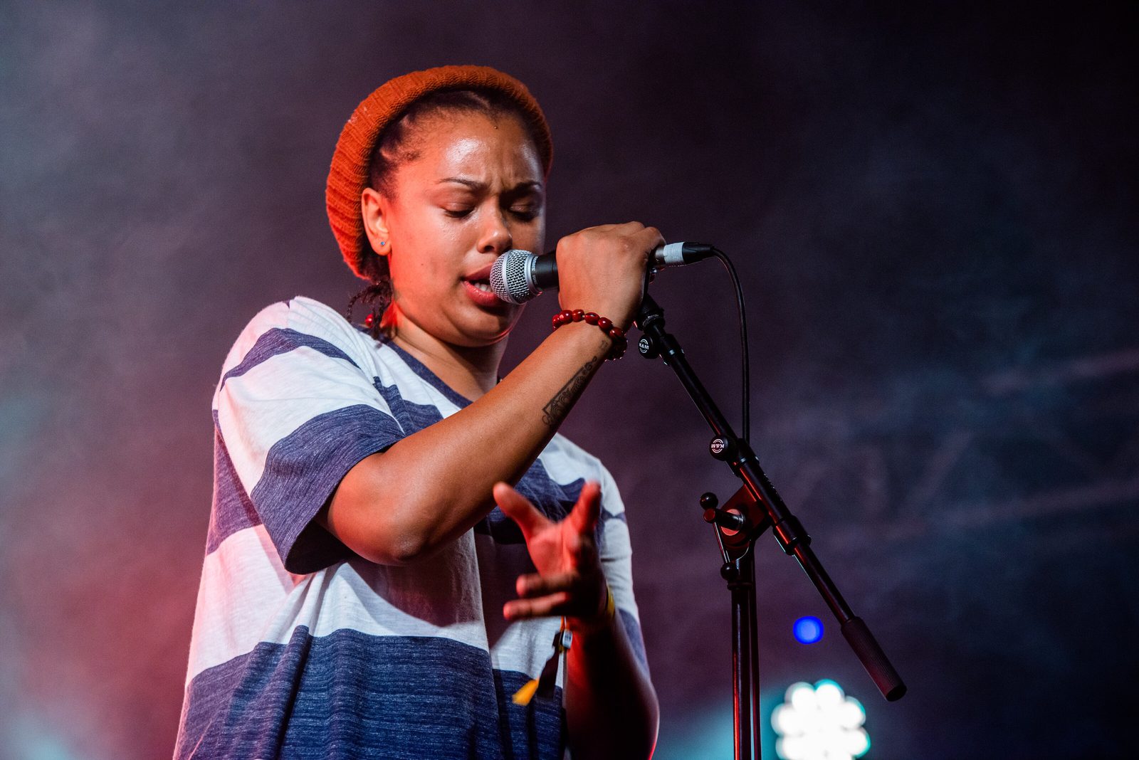 AMY TRUE performing live
