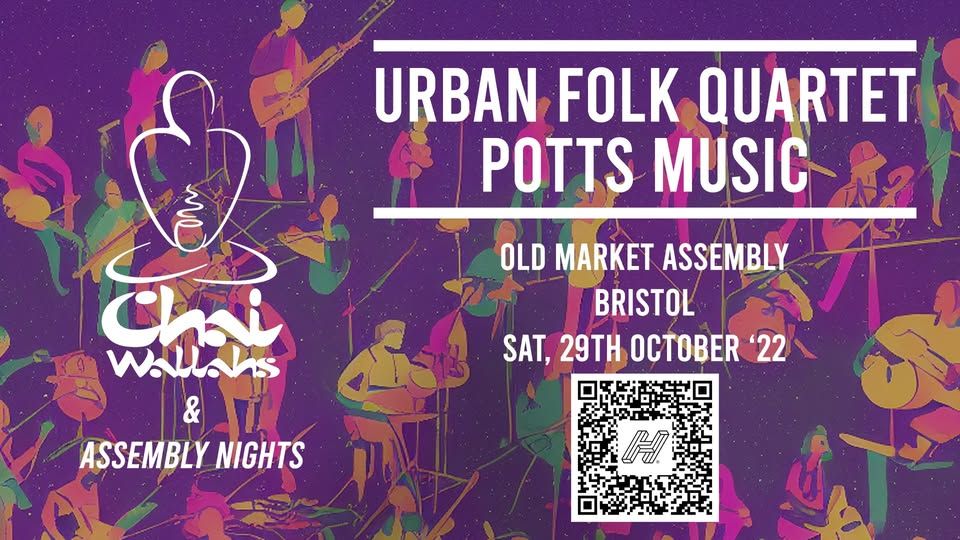 Chai Wallah's Presents: Urban Folk Quartet + Potts Music