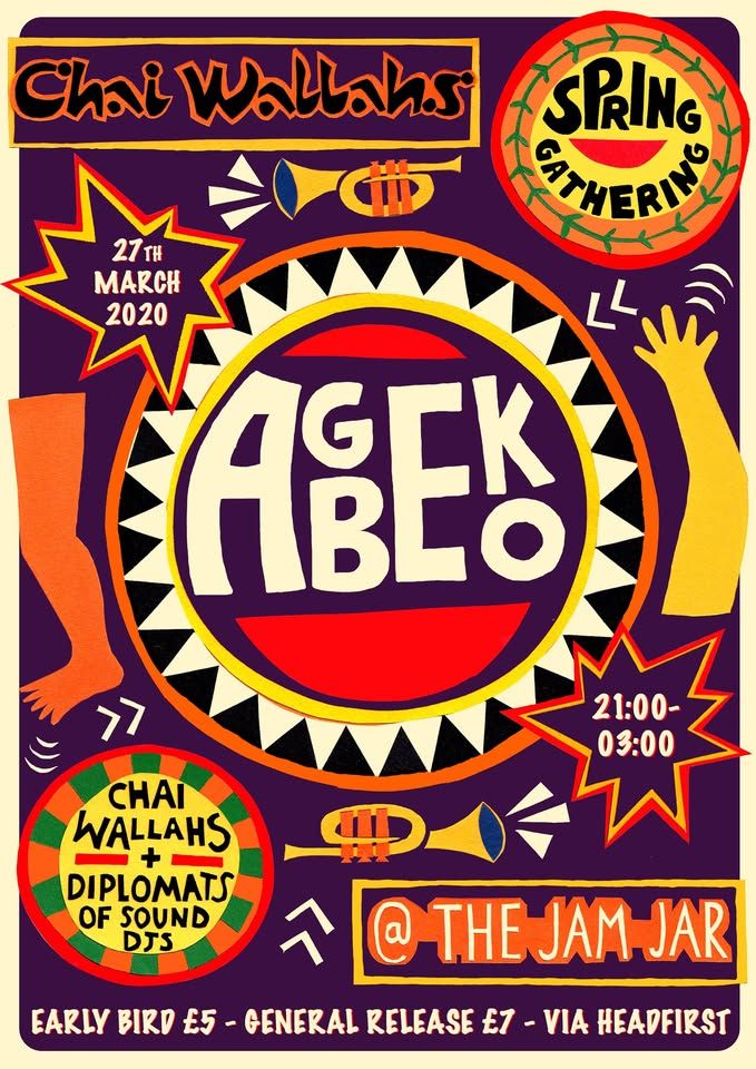 Postponed! Chai Wallahs Spring Gathering: Agbeko