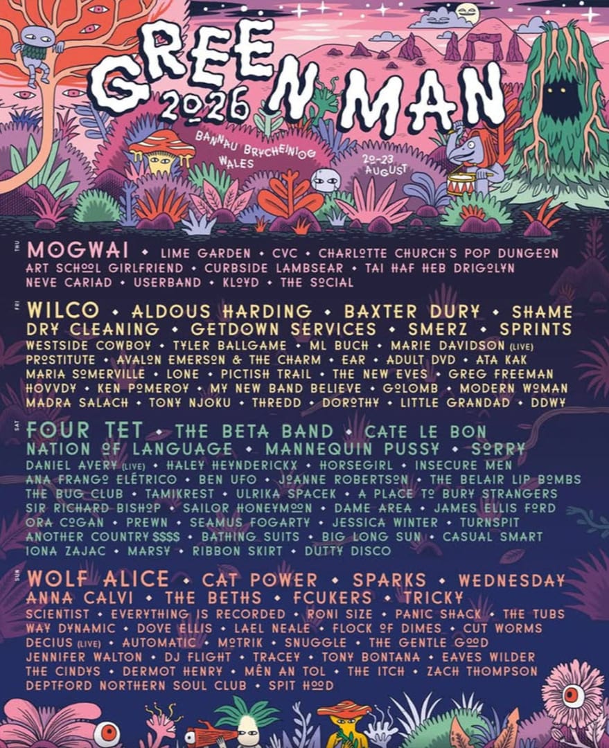 Greenman 2026 poster